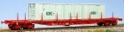 30101 LS Models Container flat car with 40â€² container "CNC"